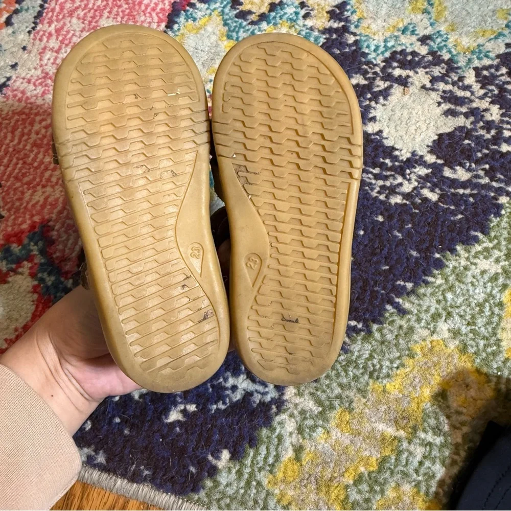 Bobux Brown Leather Closed-Toe Sandals